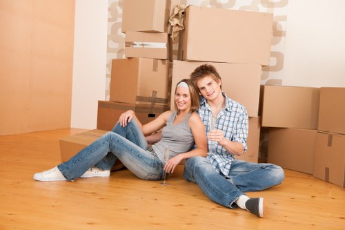 Man and van service helping with a local move in Tolworth