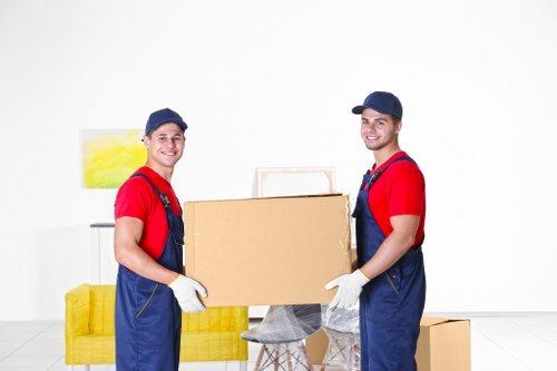 Removal team supporting a house move in Tolworth