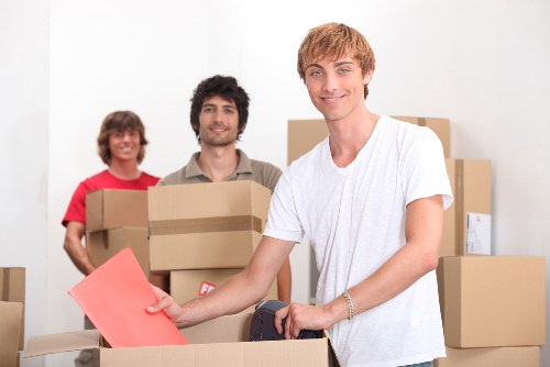 Careful packing and furniture protection for a Tolworth flat move